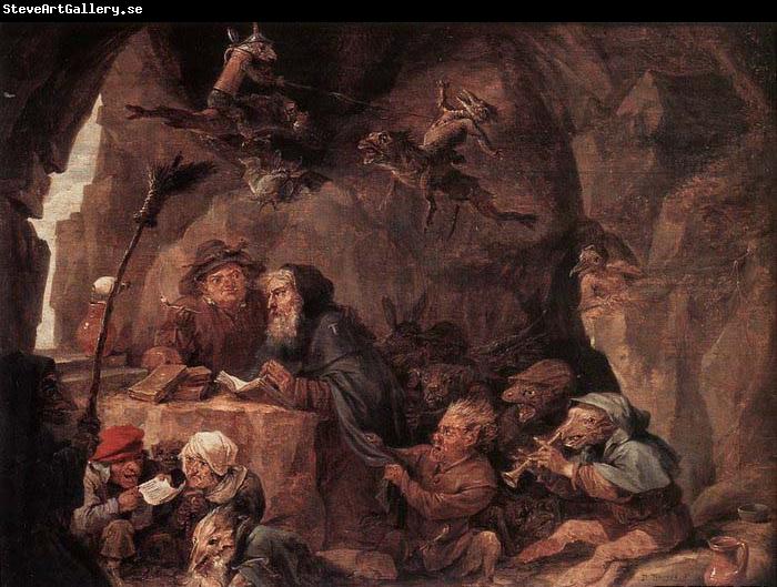 TENIERS, David the Younger Temptation of St Anthony